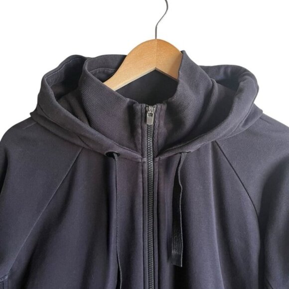 Athleta Zip-Up Triumph Hoodie 1X Black Jacket - Picture 4 of 13